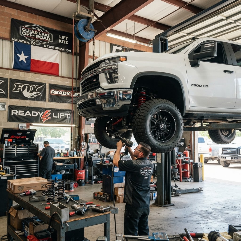 Lift Kit Installation example 1