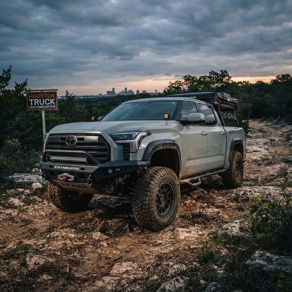 Armor Up: Why Your Houston Rig Needs More Than Just Factory Steel