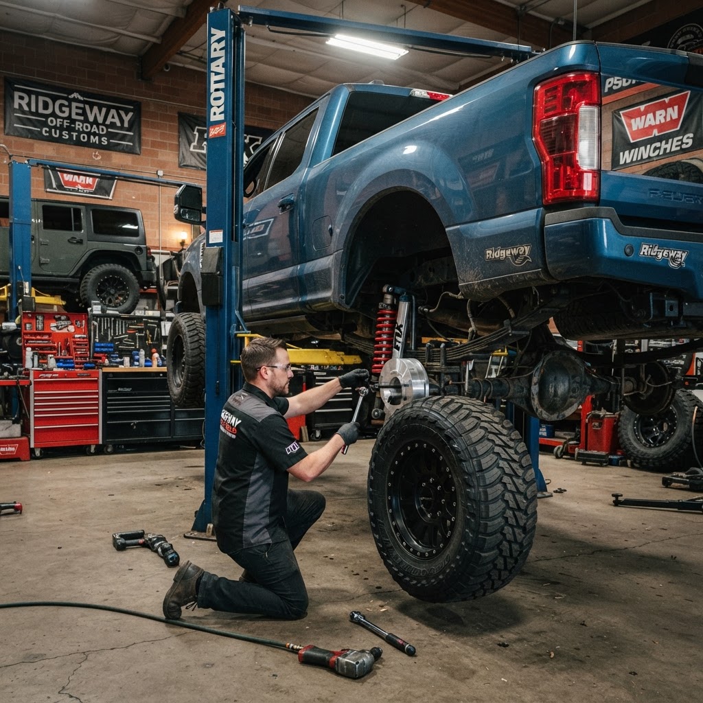 Lift Kits in Houston TX - Professional lift kits services by Spectrum Outfitters Houston
