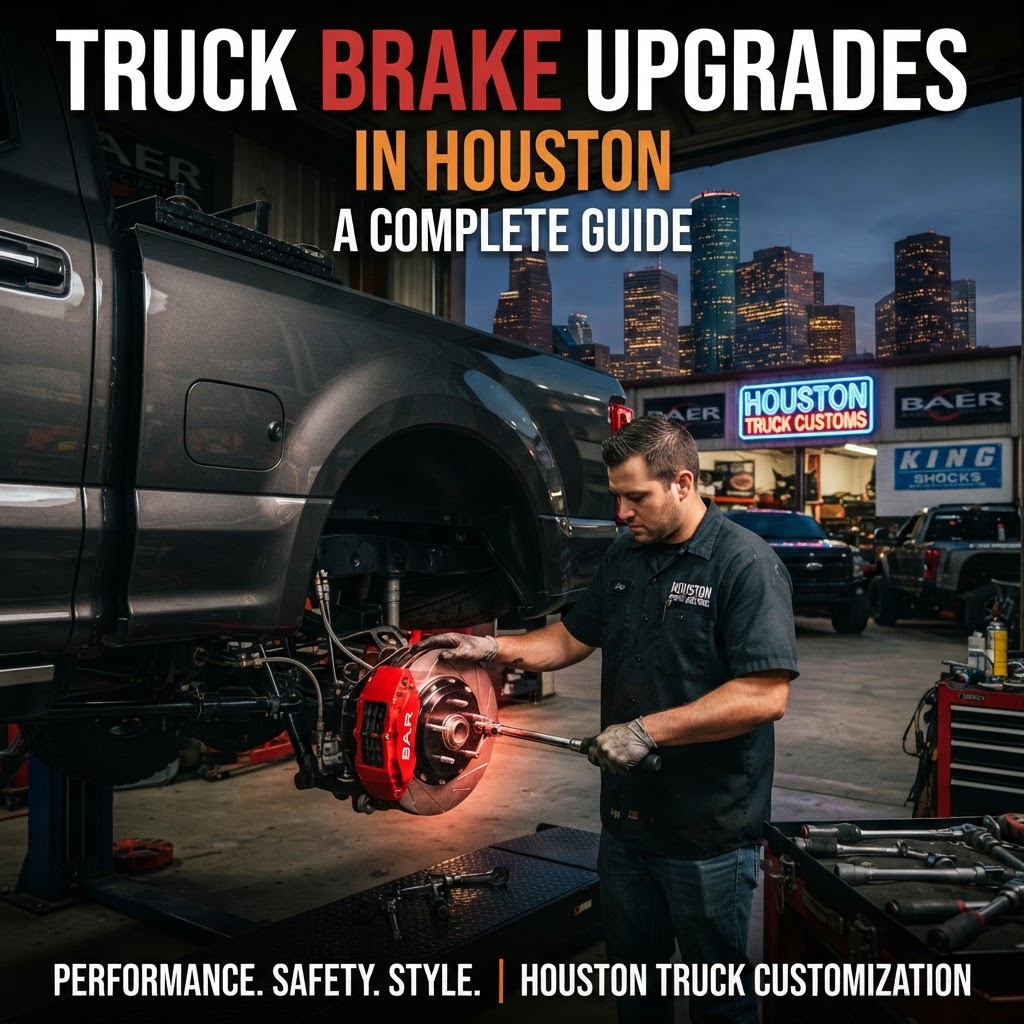 Stop on a Dime: The Ultimate Guide to Truck Brake Upgrades in Houston