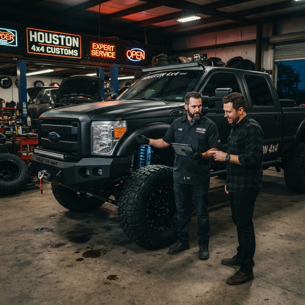 Built for the Bayou: Mastering Houston 4x4 Customization