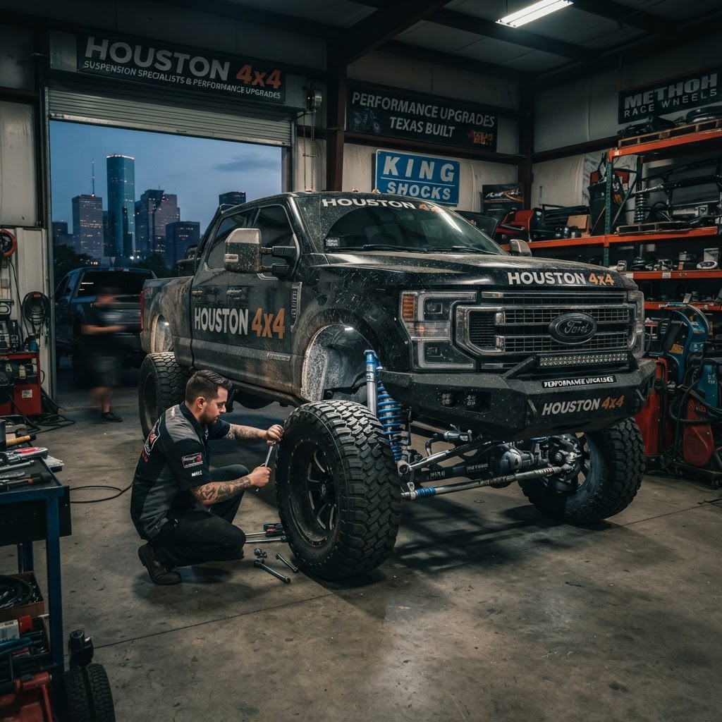 Dialed In: Why Houston’s Best Rigs Rely on Pro Suspension Tuning