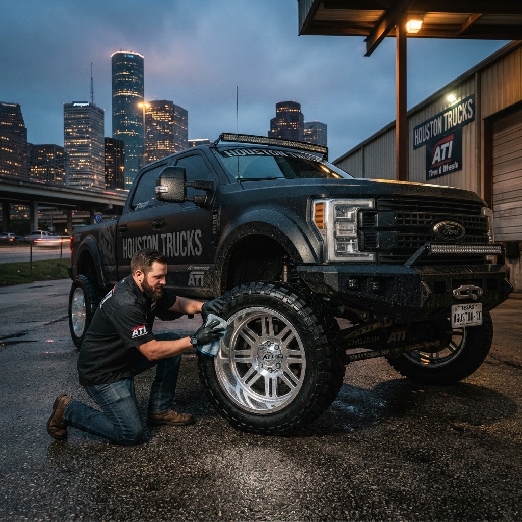 Rolling Thunder: Mastering the Houston Streets with ATI Tires and Custom Wheels
