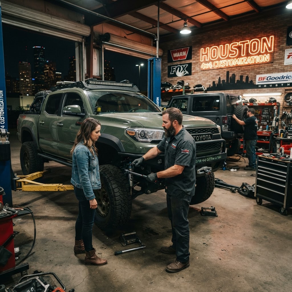 Built for the Bayou: Mastering Houston 4x4 Customization