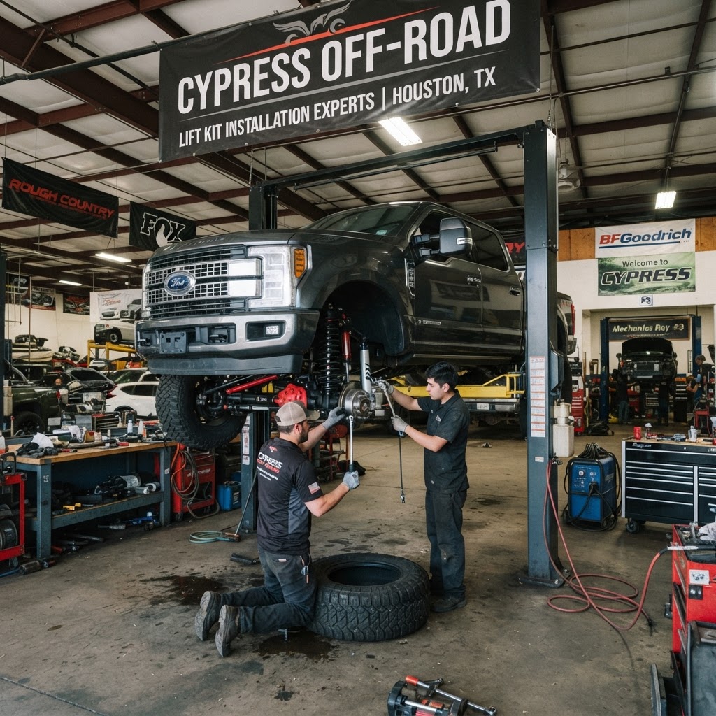Lift Kit Installation example 1