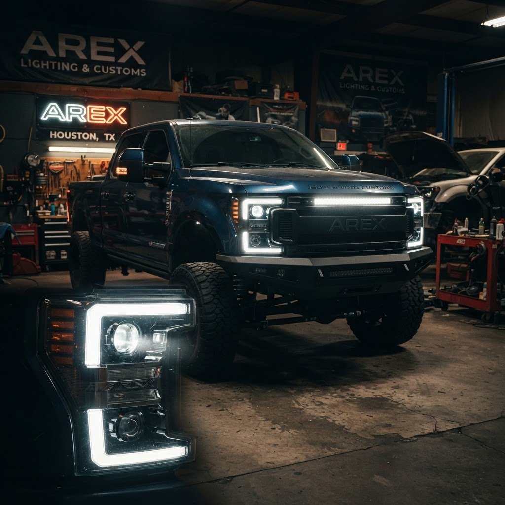 Light Up the Night: Why Your Truck Needs an Arex Headlight Upgrade