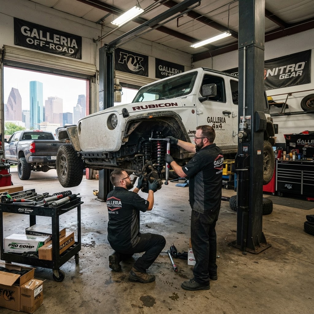 Lift Kit Installation example 1