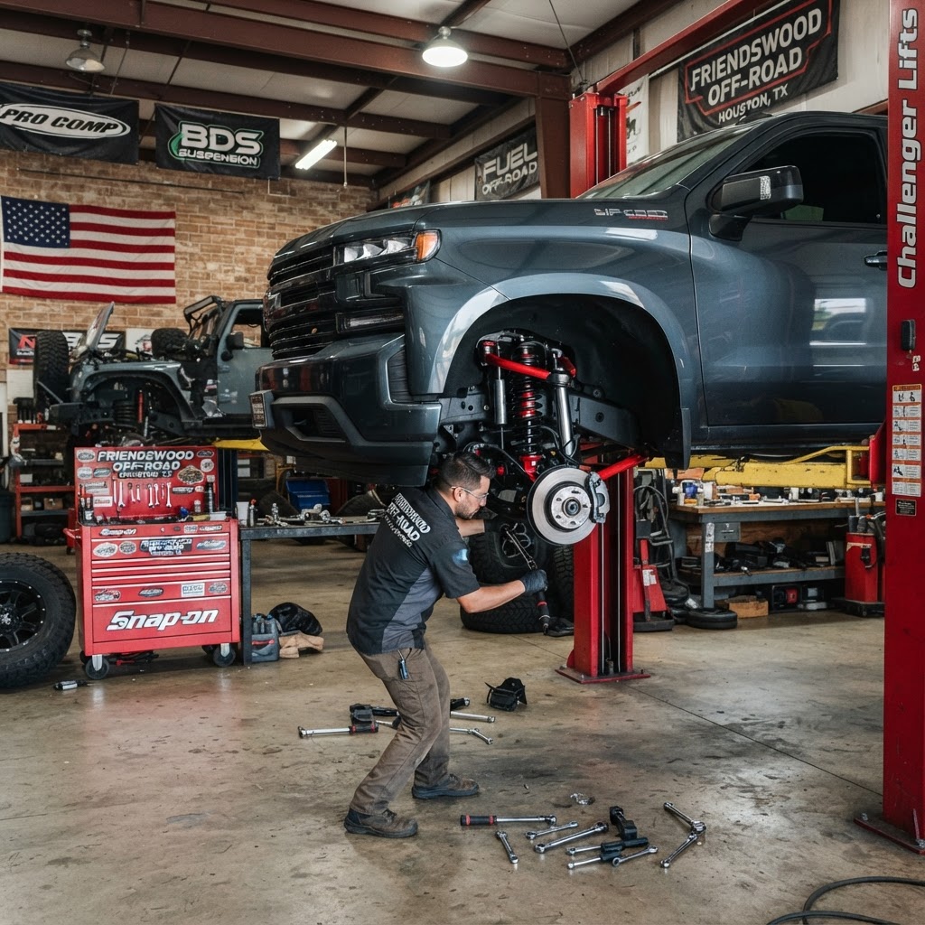 Lift Kit Installation example 2