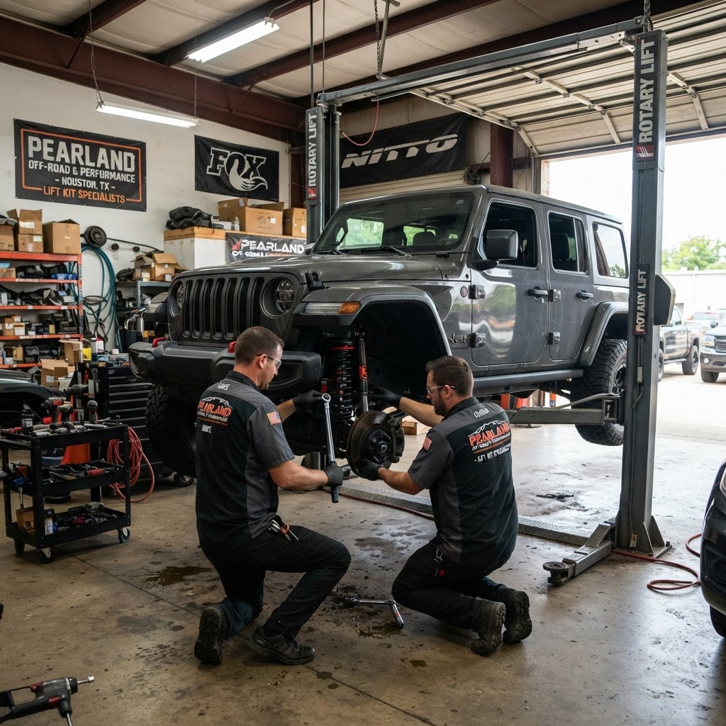 Lift Kit Installation example 1