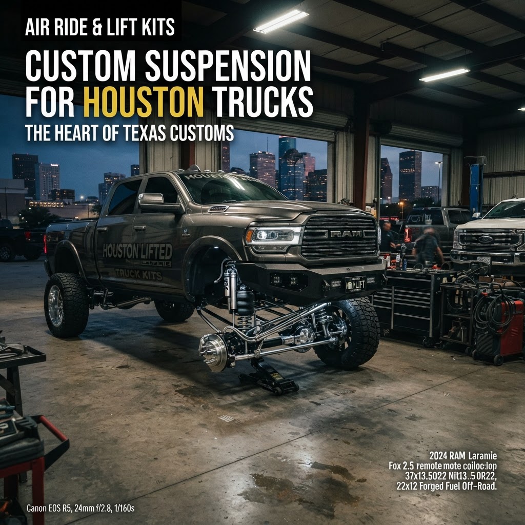 Level Up: Mastering Air Ride and Lift Kits for Houston Streets