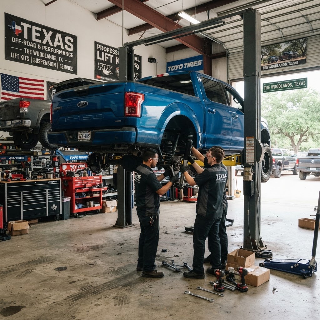 Lift Kit Installation example 1