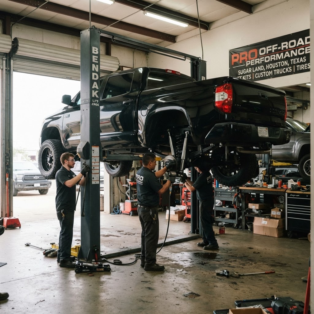 Lift Kit Installation example 1