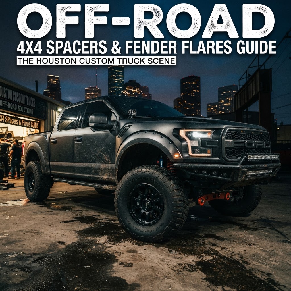 Wide Stance, Big Clearance: The Ultimate Guide to 4x4 Spacers and Fender Flares