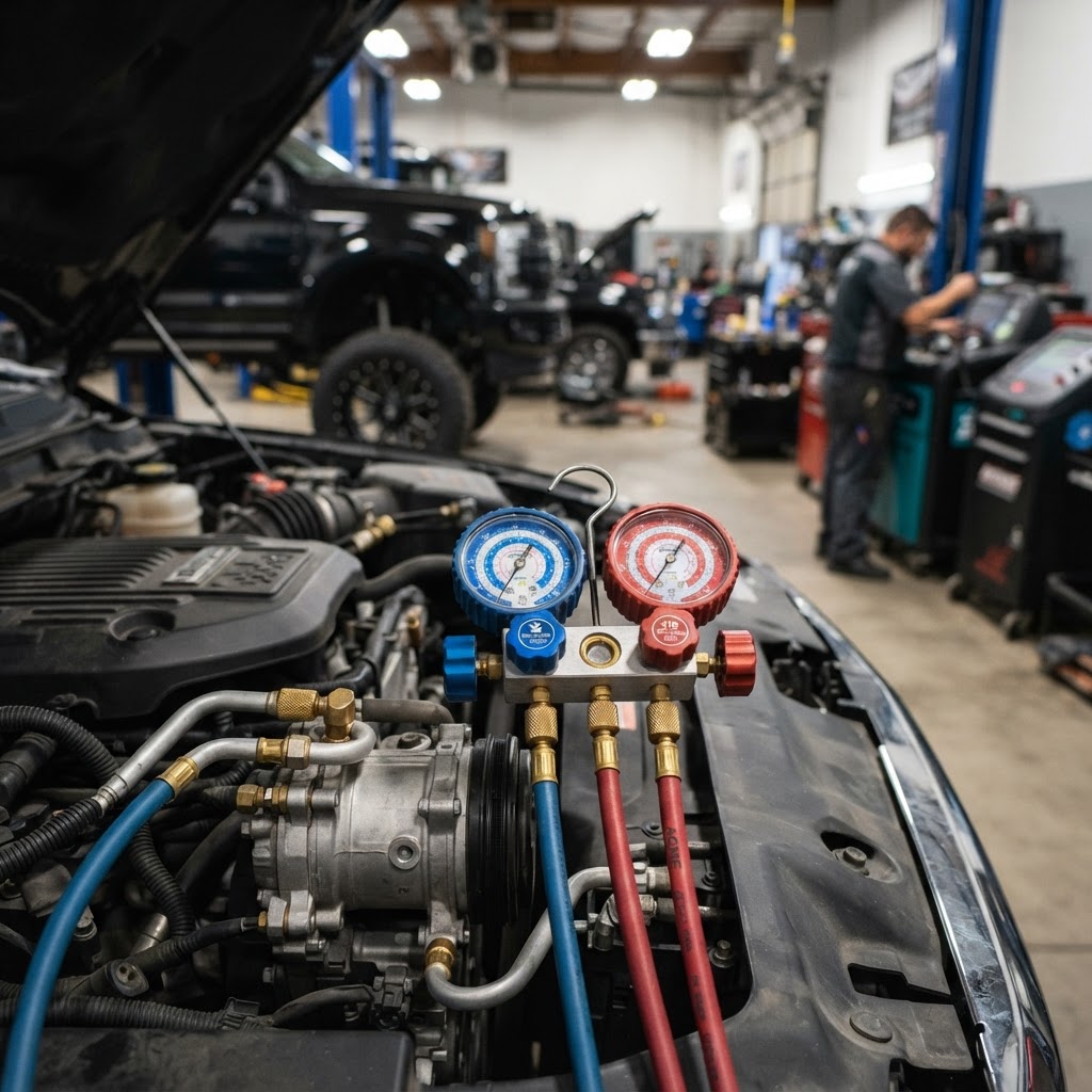 Professional AC diagnostic tools