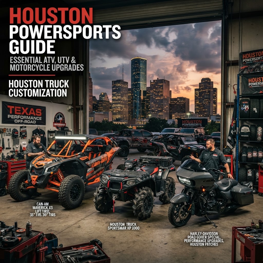 Houston Powersports Guide: Essential ATV, UTV & Motorcycle Upgrades