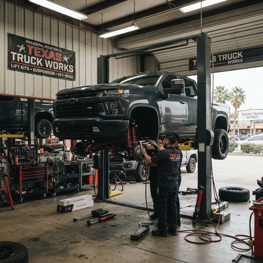 Lift Kit Installation example 1