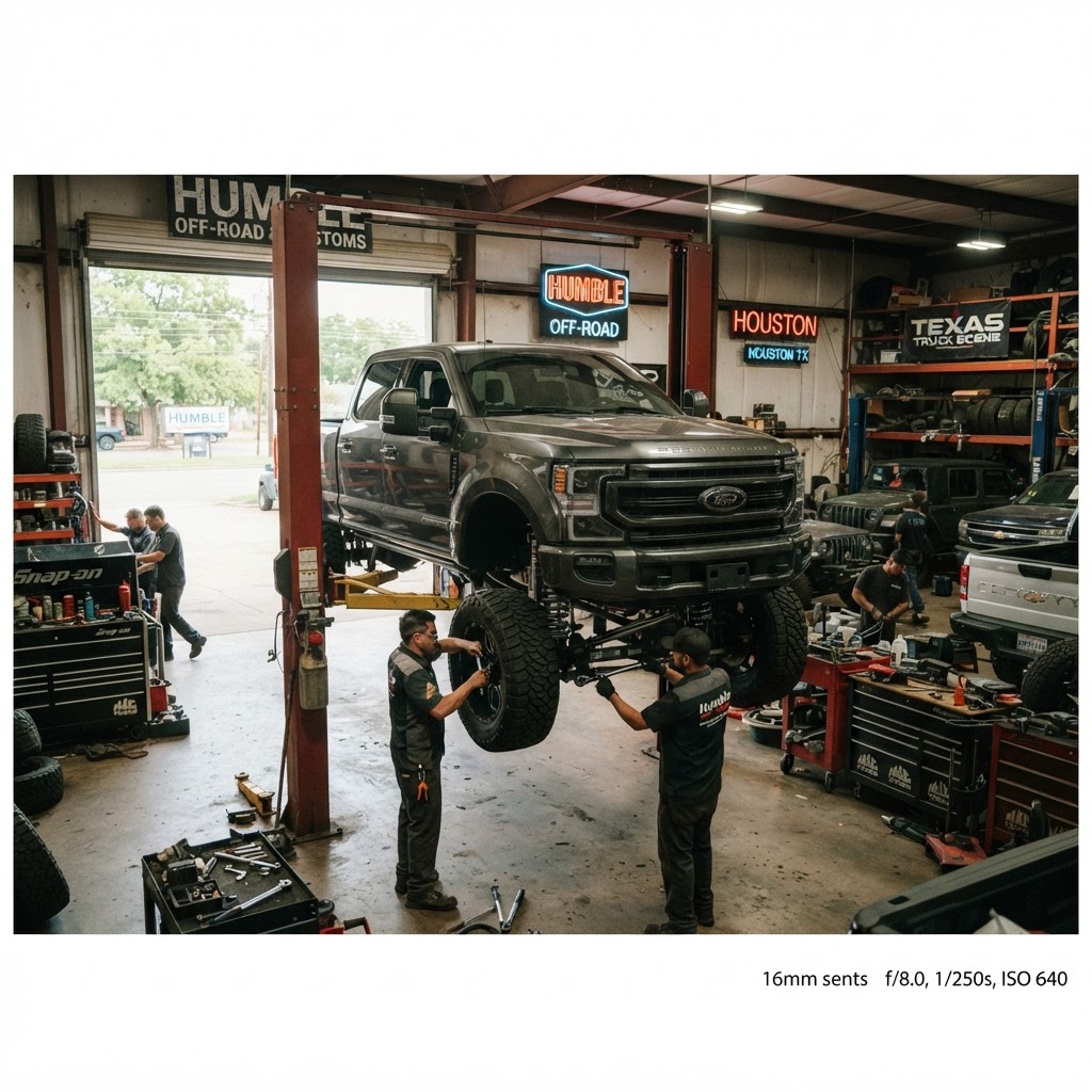 Lift Kit Installation in Humble
