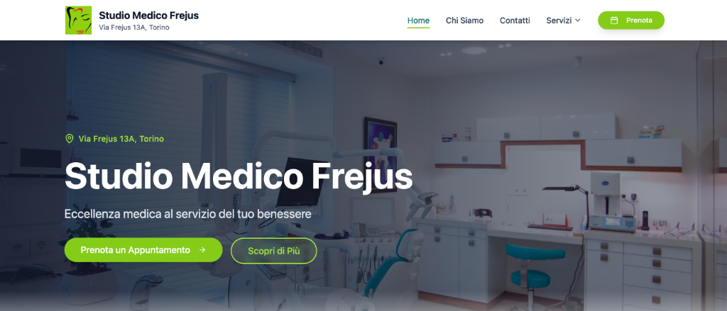 Studio Medico Frejus website preview