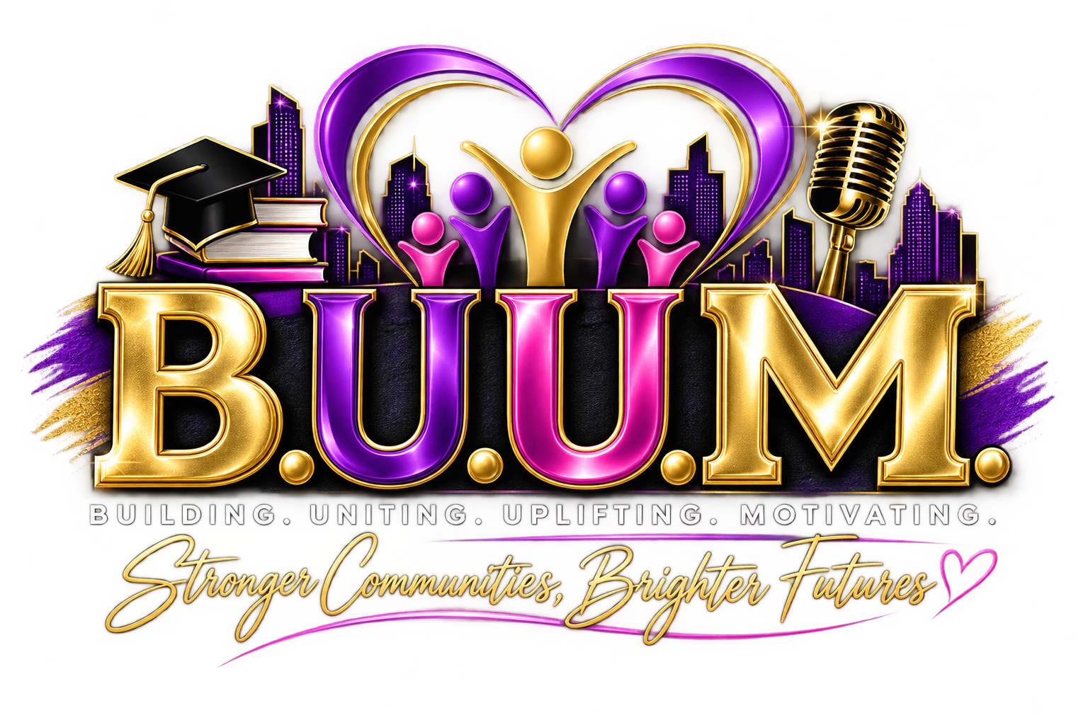 B.U.U.M. — Built Us Up Marketing logo