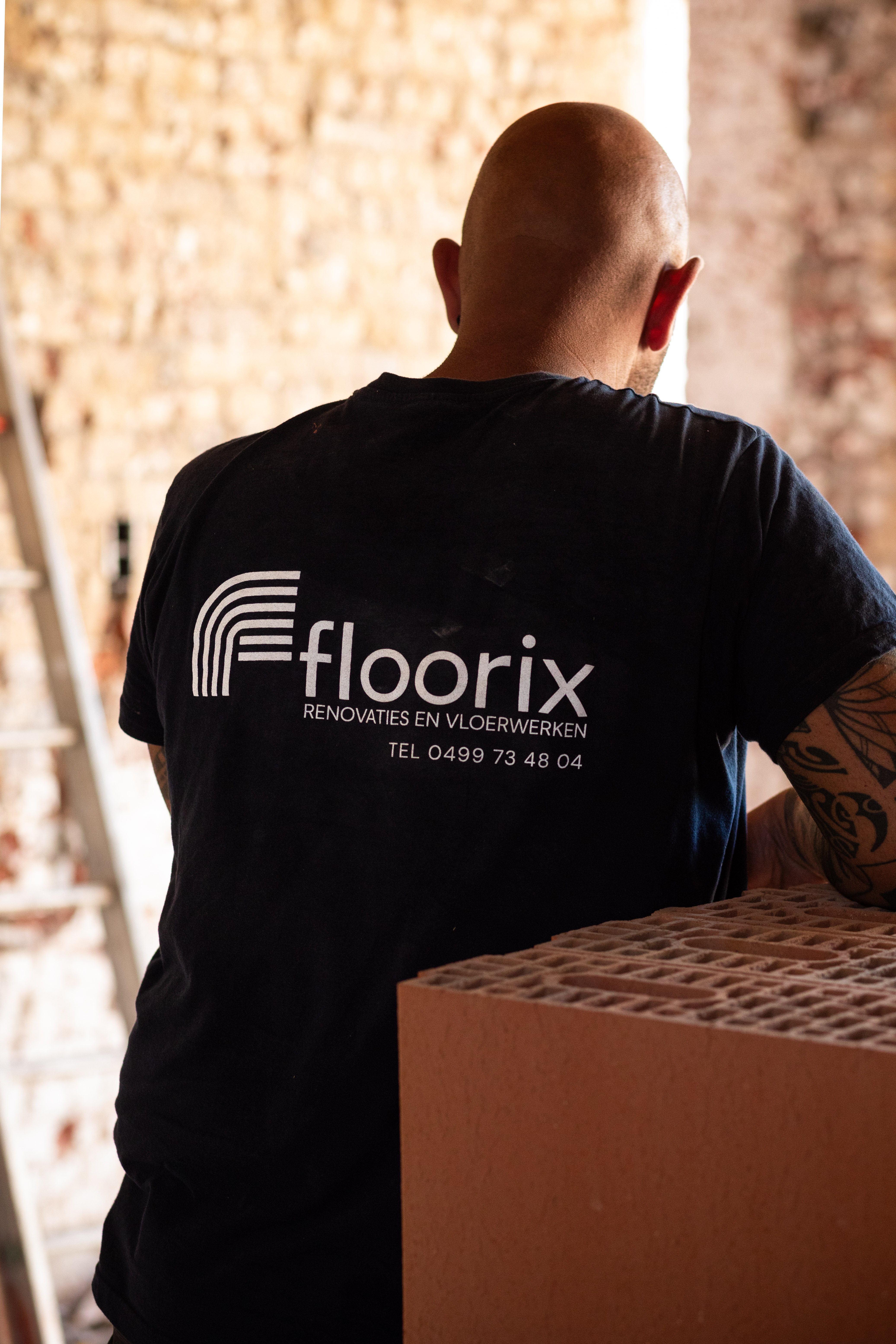 Floorix ons team op de werf