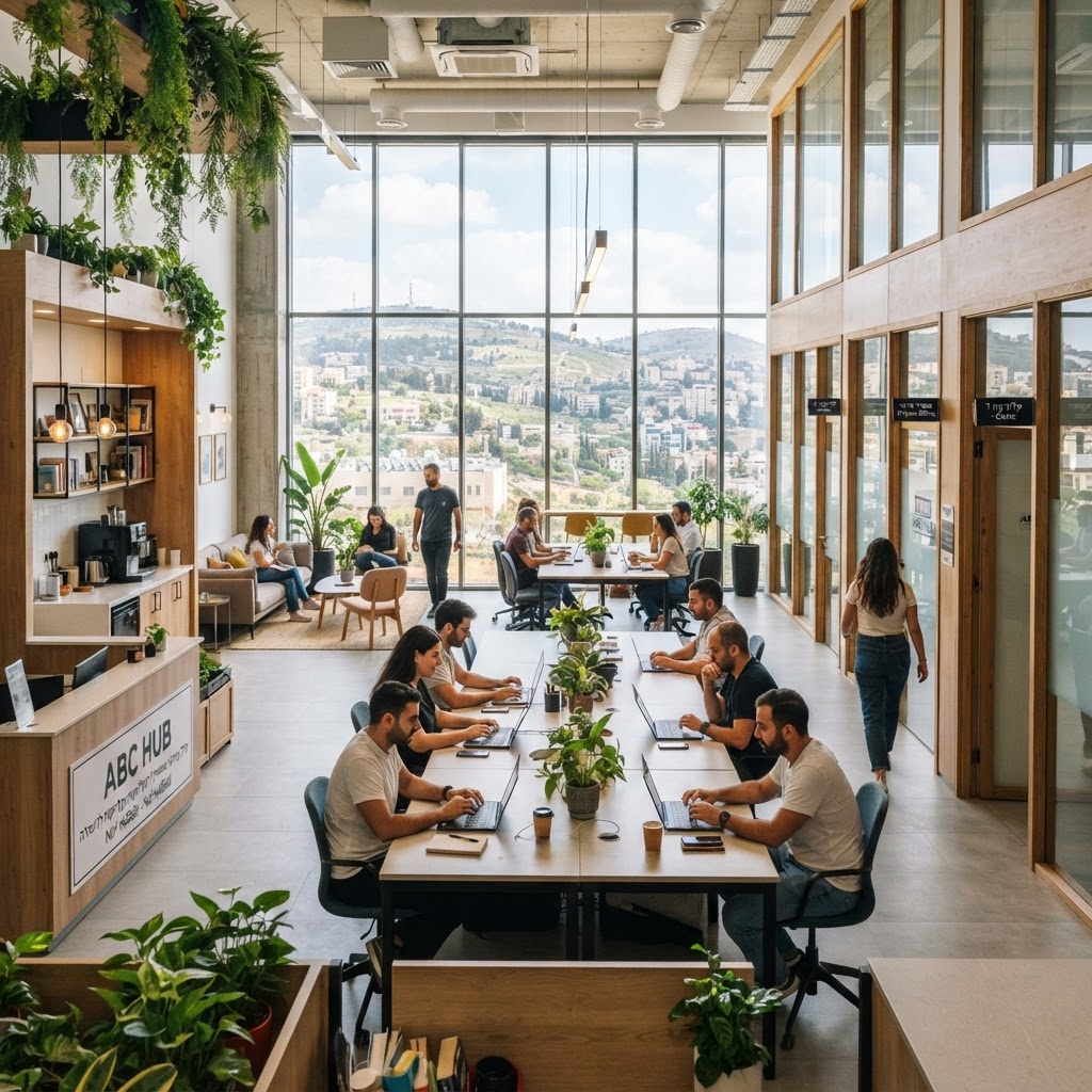 חלל עבודה משותף וקליניקות להשכרה לתושבי נצרת עילית – ABC HUB