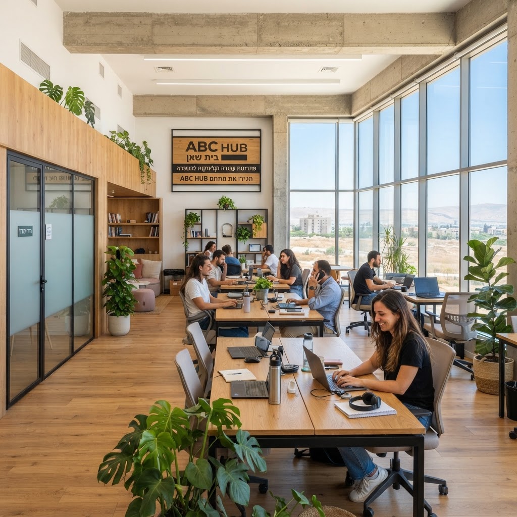פתרונות עבודה וקליניקות להשכרה בבית שאן – הכירו את מתחם ABC HUB