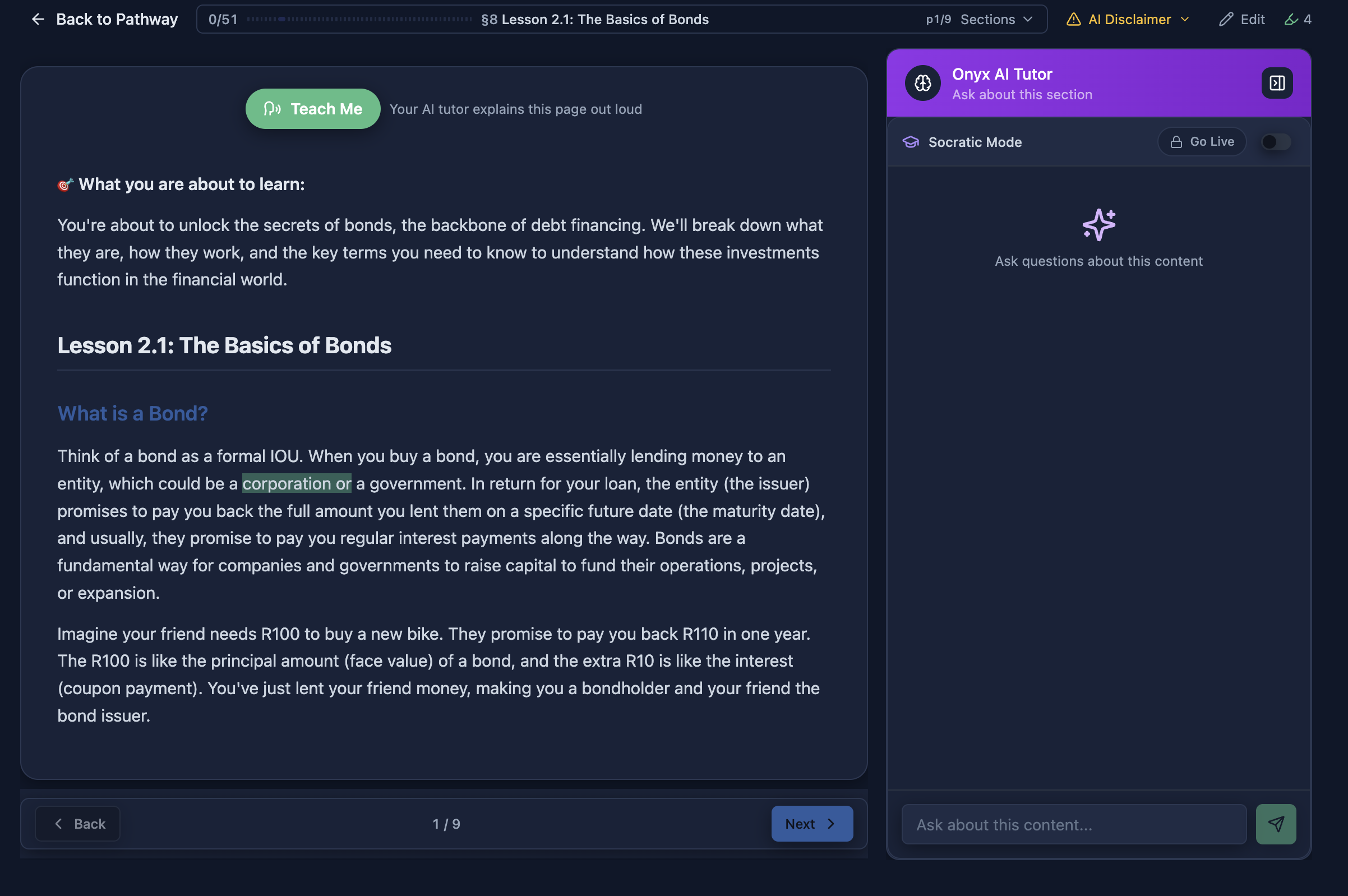 Study guides that explain it simply, with a tutor on the side.