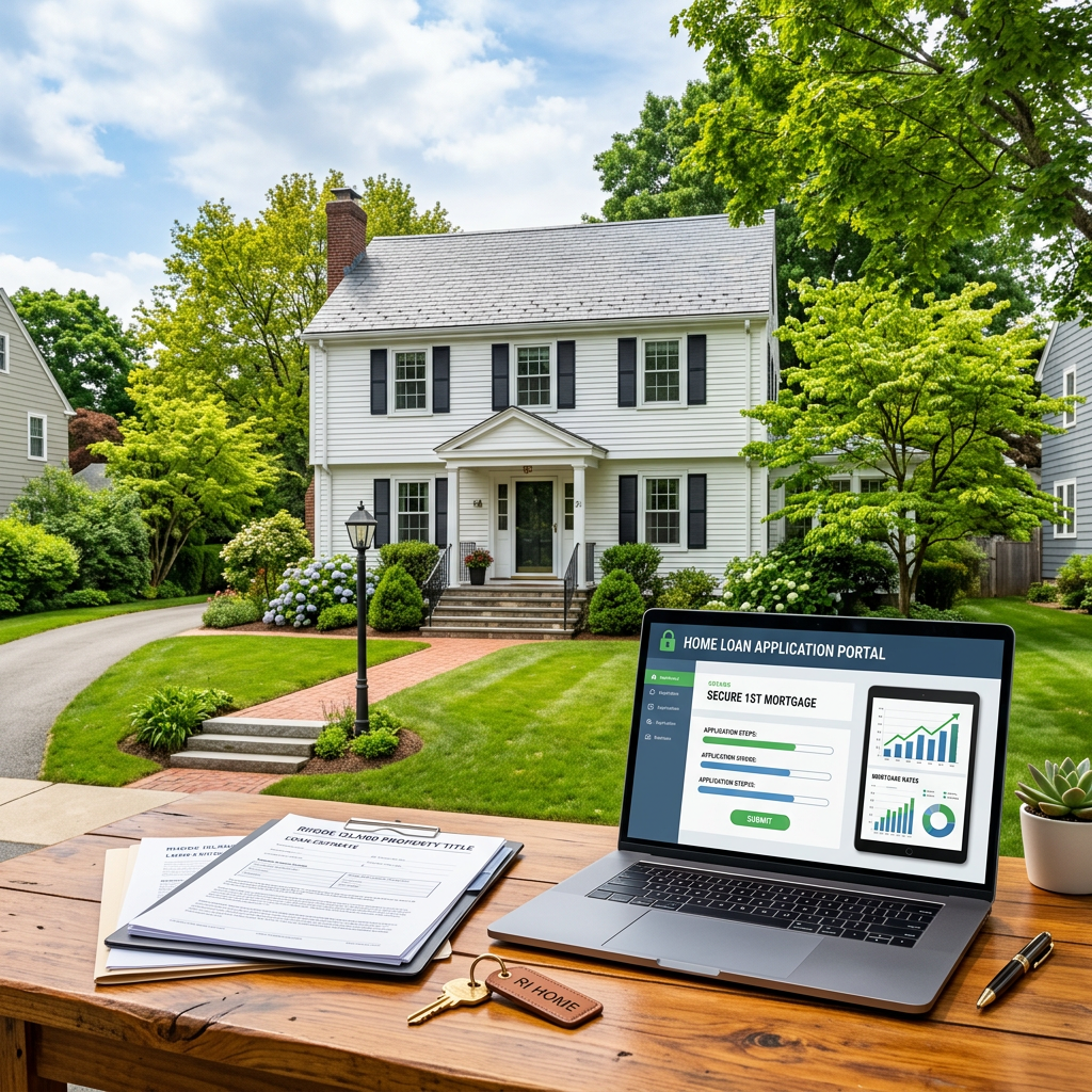 Secure Your Mortgage Application Online in Rhode Island