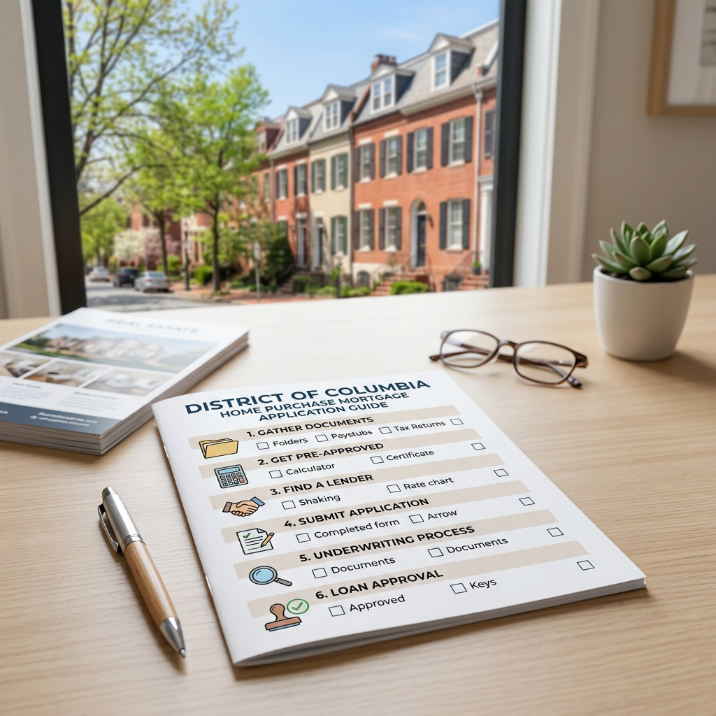 Step-by-Step Mortgage Application Guide for Home Purchases in the District of Columbia