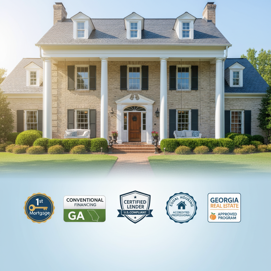 Georgia Conventional Mortgage Application for Credit-Qualified Borrowers