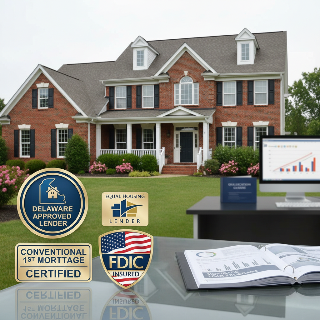 How to Qualify for a Prime Conventional Mortgage in Delaware