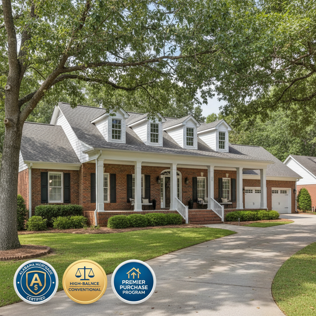 High-balance conventional purchase mortgage in Alabama