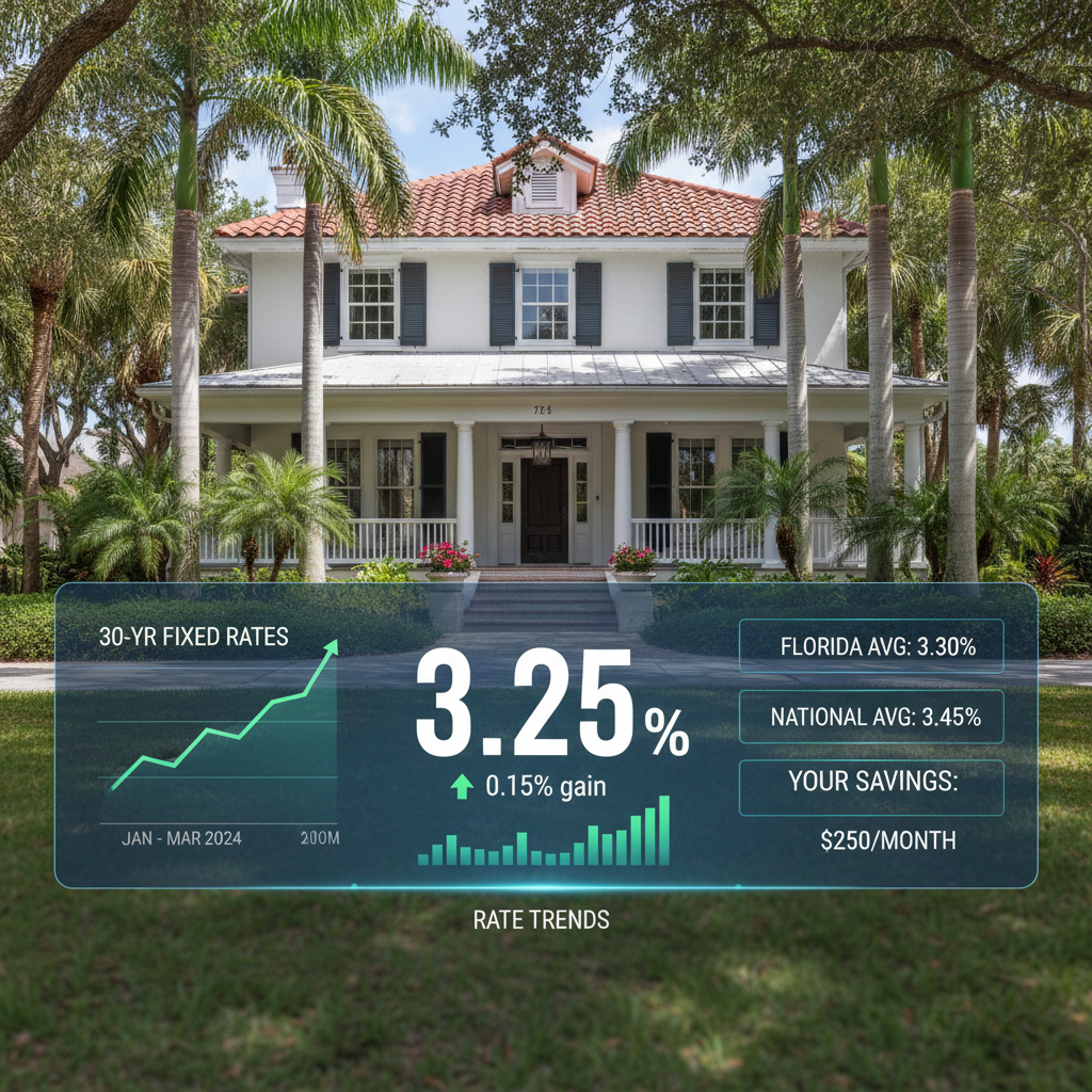 Best 30-year fixed rates for Florida residential purchase