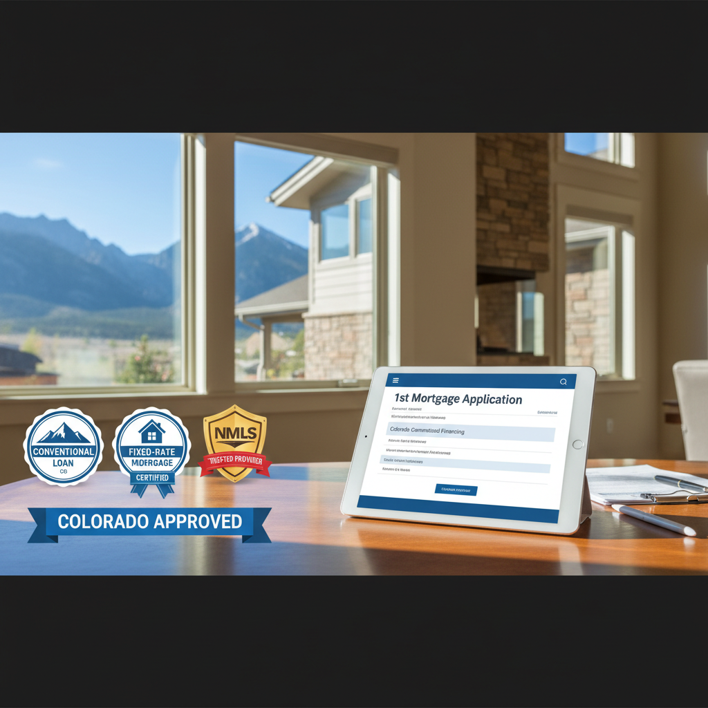 Conventional Mortgage Application for Qualified Buyers in Colorado