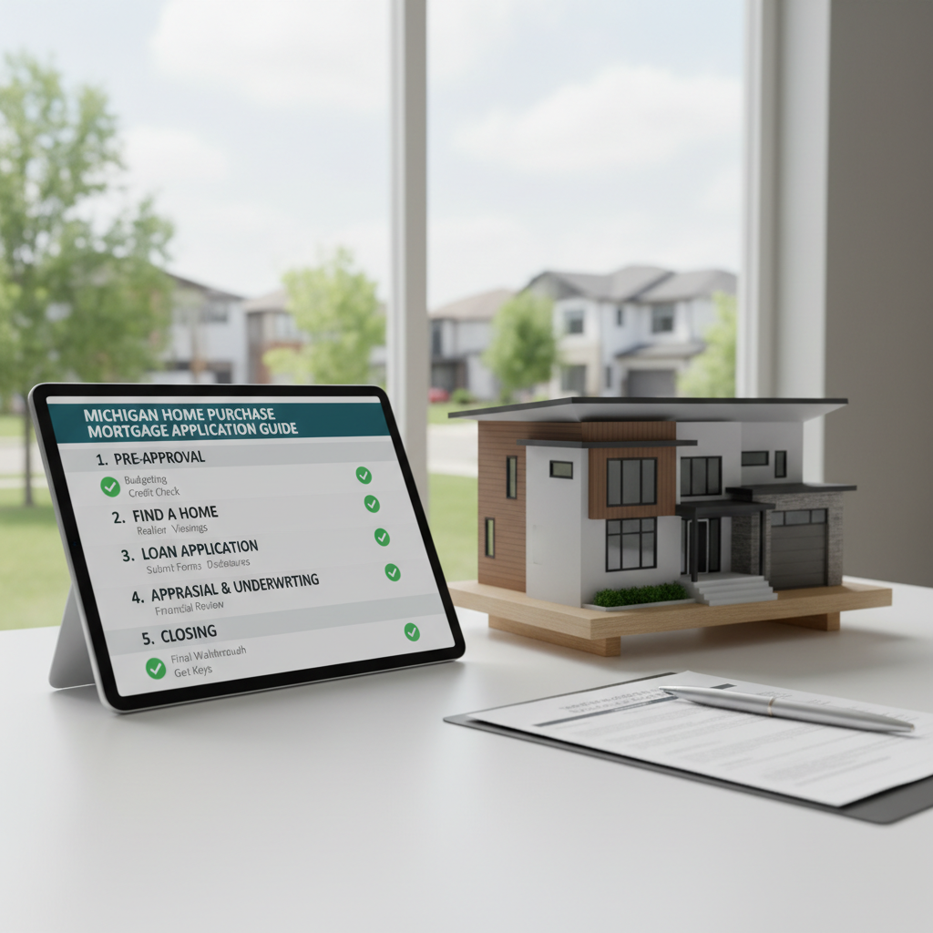 Step-by-Step Mortgage Application Guide for Prime Borrowers in Michigan
