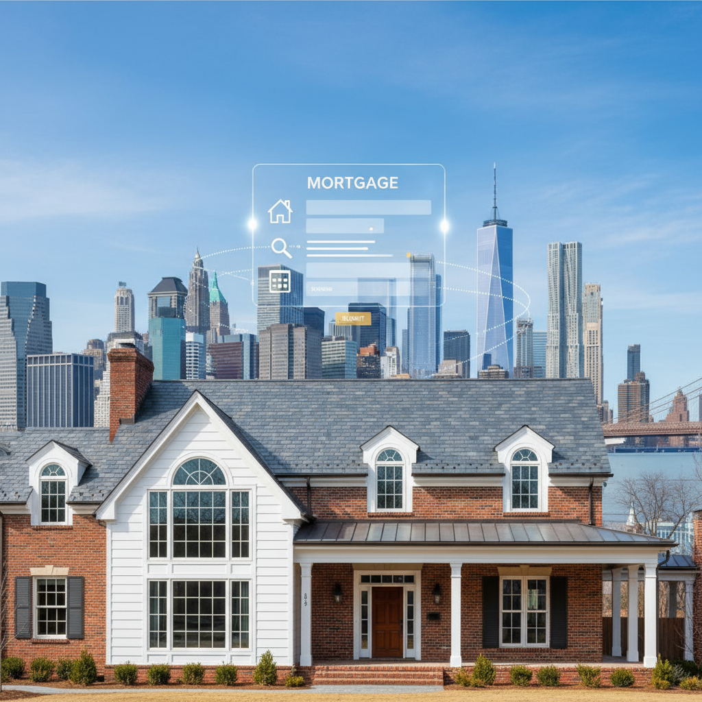 Online mortgage application New York