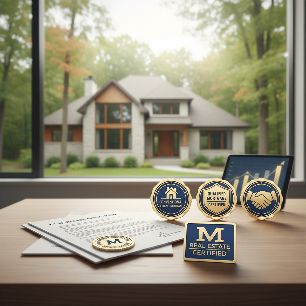 1st mortgage application for Michigan conventional financing