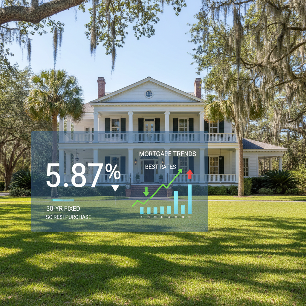 Best 30-year fixed rates for South Carolina residential purchase