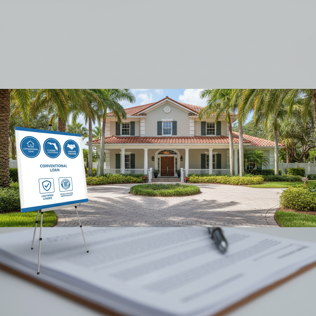 Applying for a conventional 1st mortgage in Florida