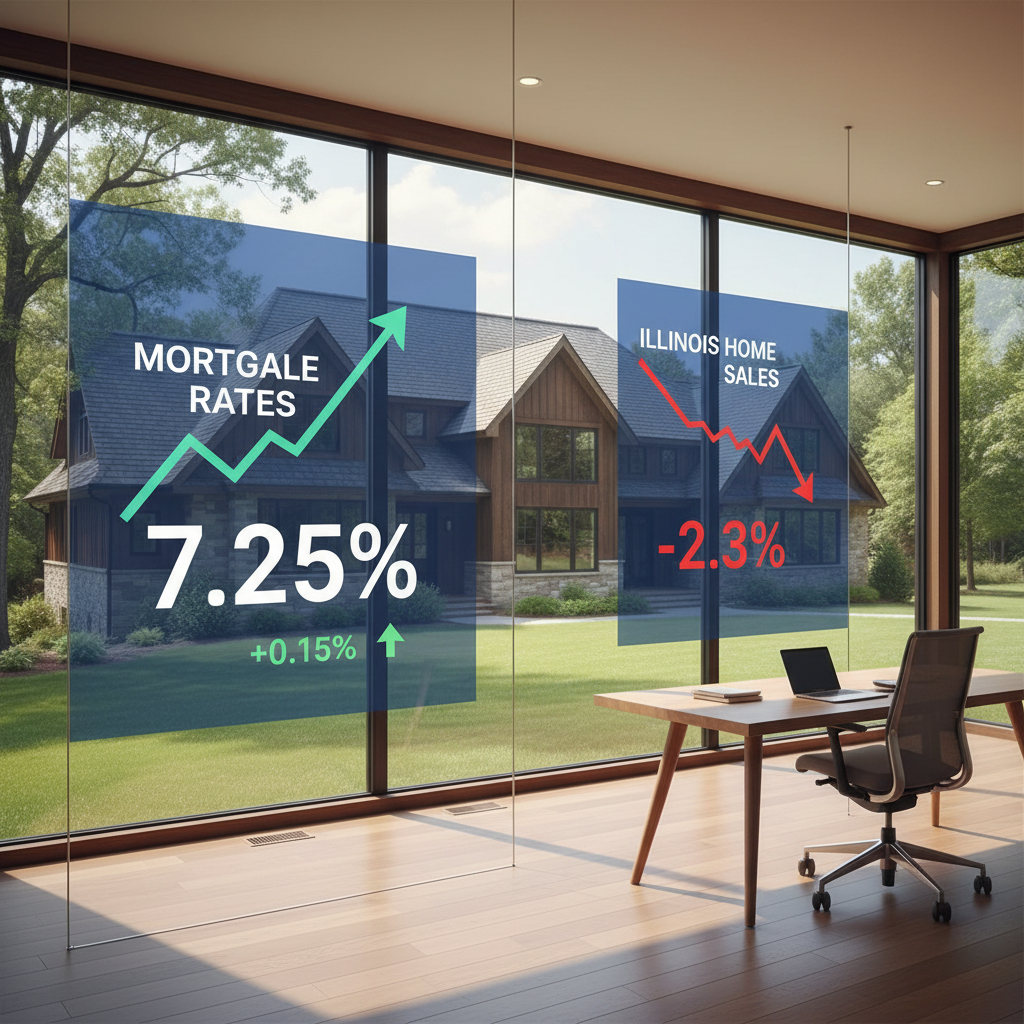 Mortgage rates in Illinois