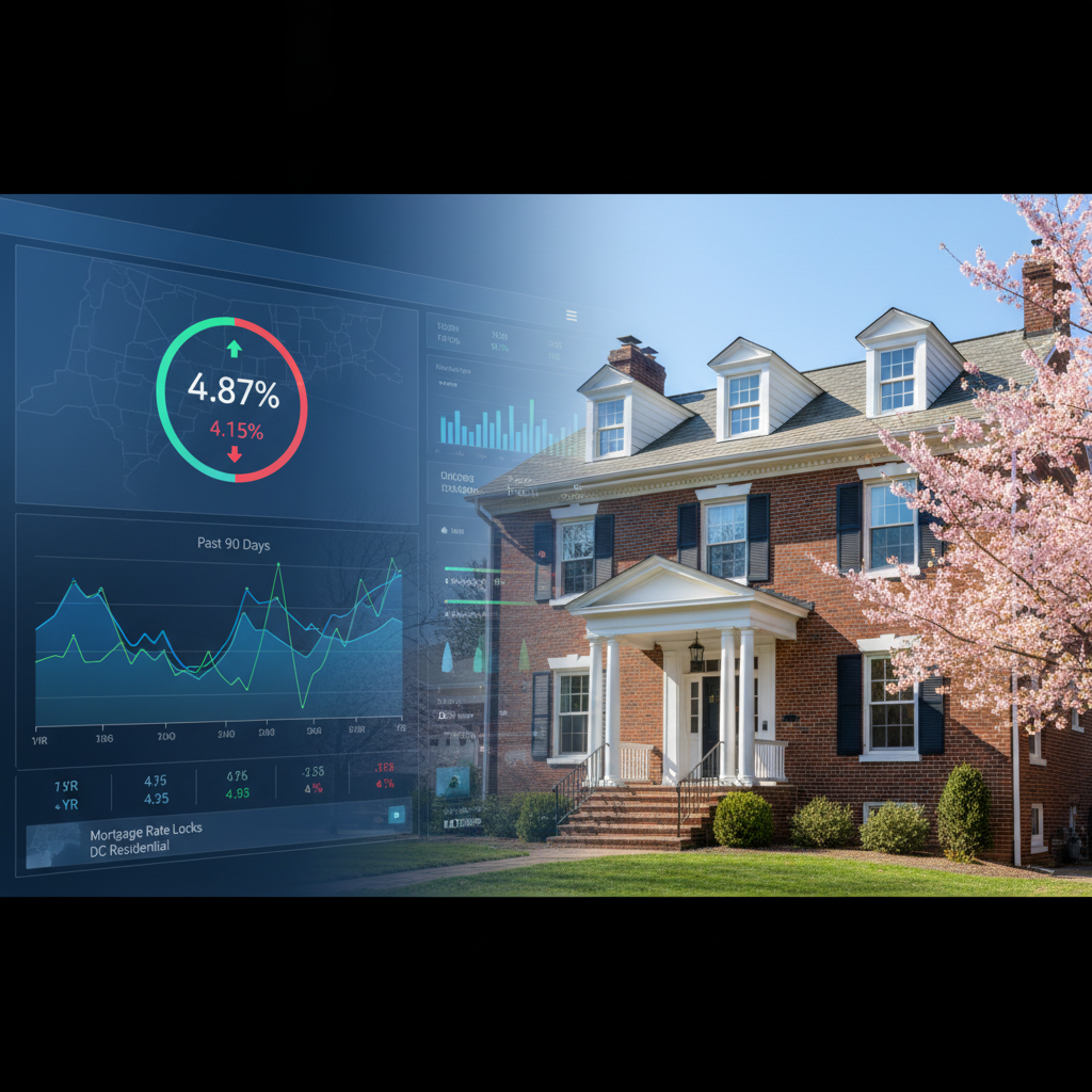 Mortgage rate locks for District of Columbia residential purchases