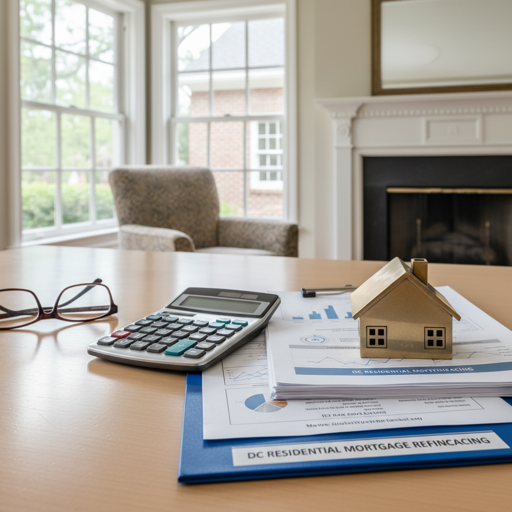 Directly funded District of Columbia residential mortgage refinancing