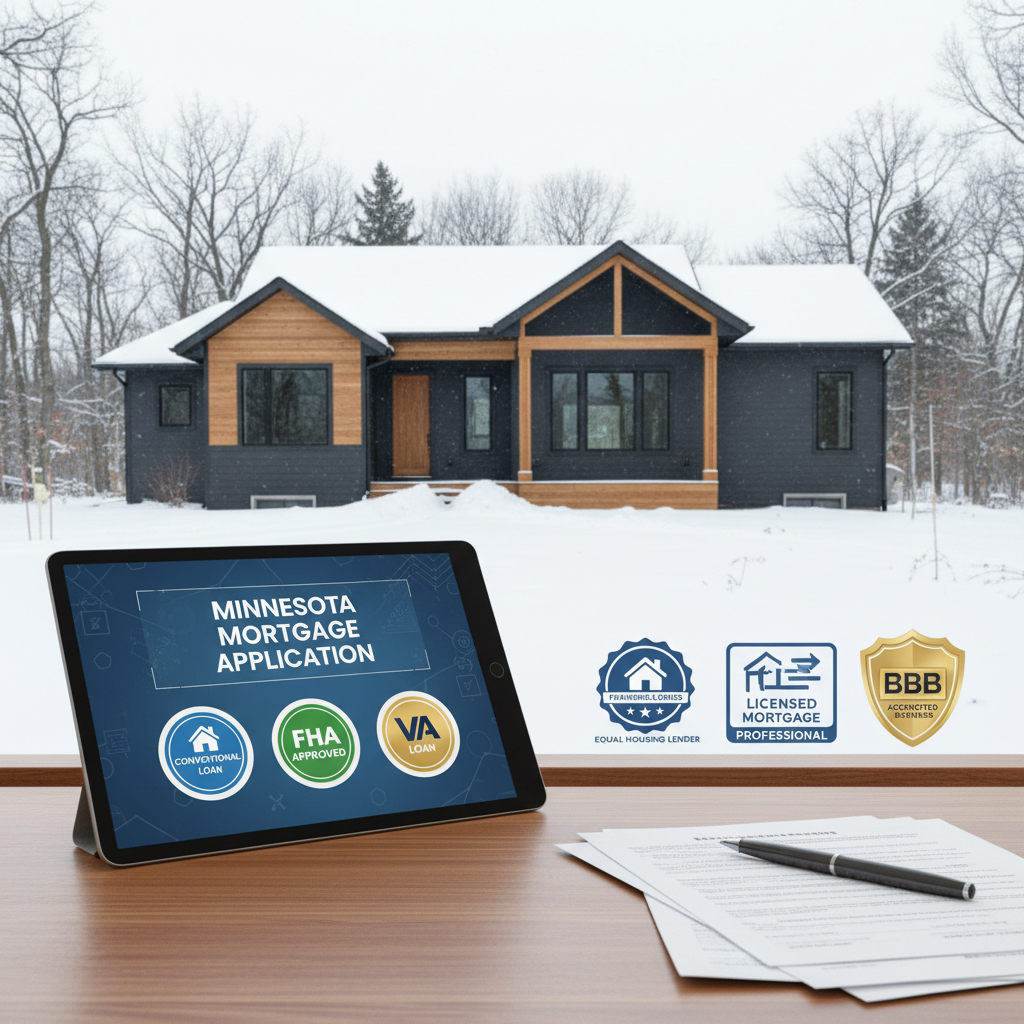 Minnesota mortgage application for conventional loans