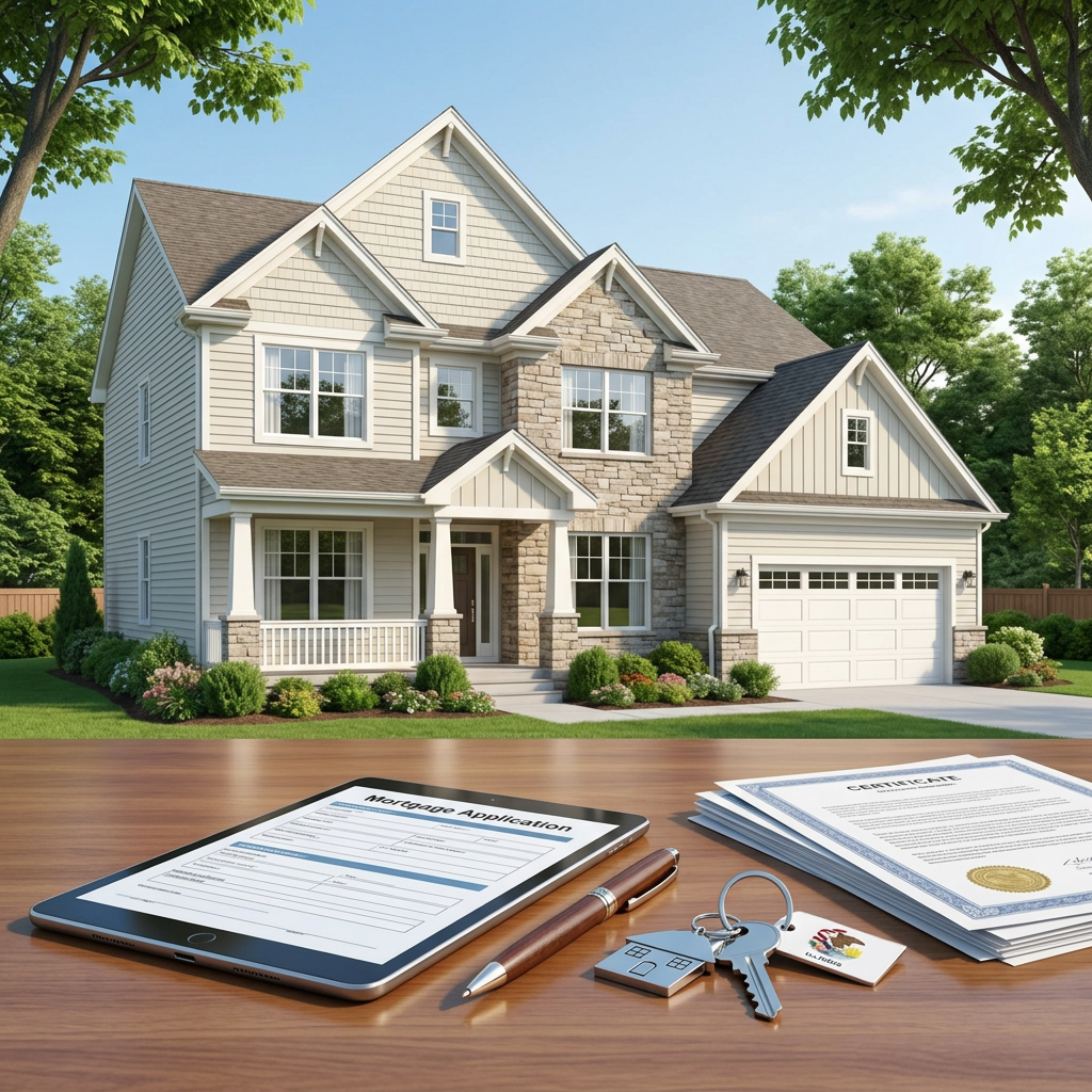 Official Residential Mortgage Application in Illinois