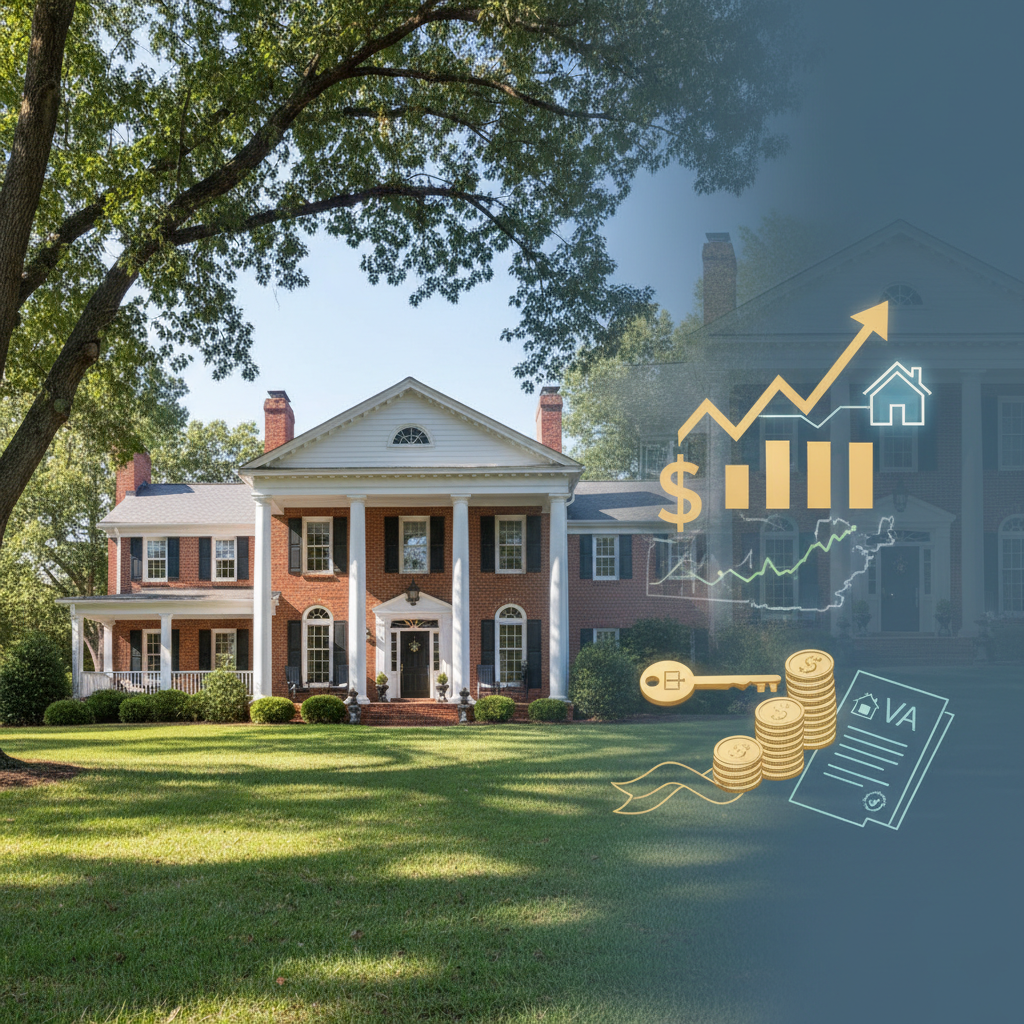 Accessing home equity through a new 1st mortgage in Virginia