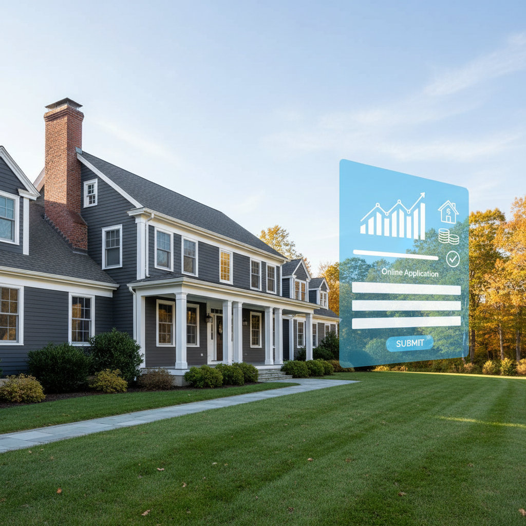 Online Application for High-Balance Mortgages in Massachusetts for Credit-Qualified Borrowers