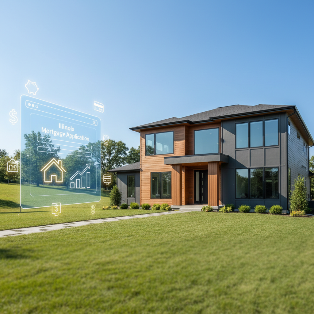 Online Mortgage Application Process for Illinois Homebuyers