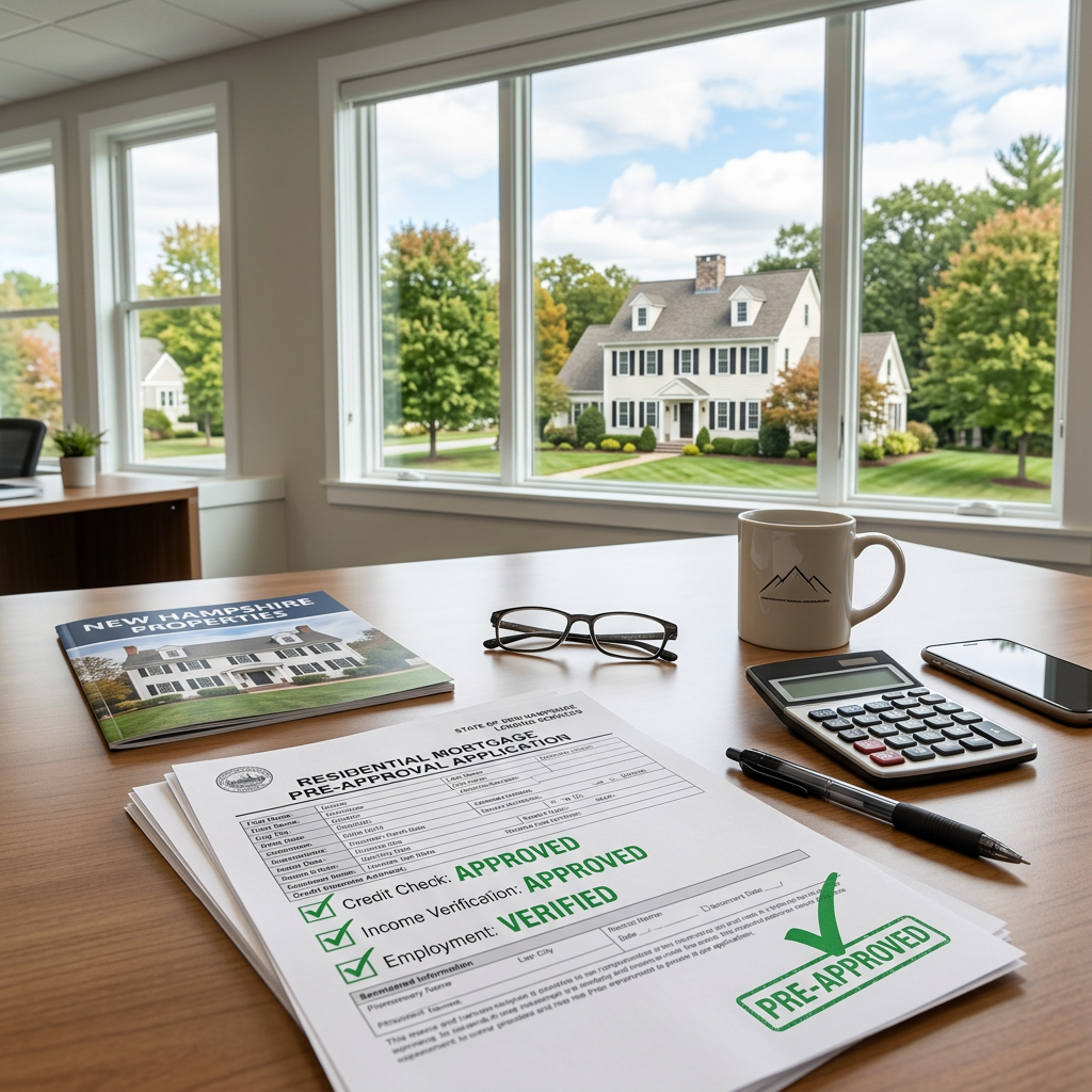 Getting Your Residential Mortgage Pre-Approval in New Hampshire