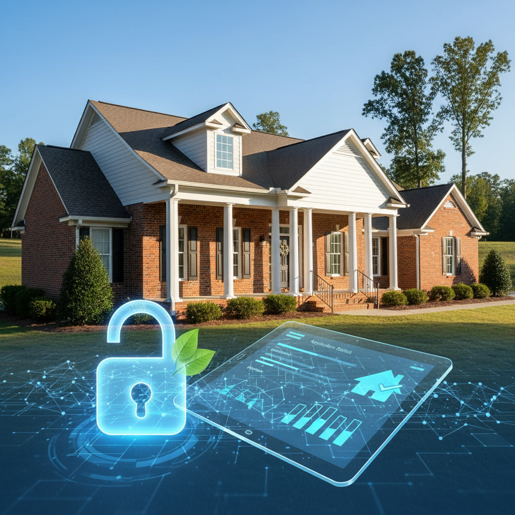 Secure 1st mortgage application portal North Carolina