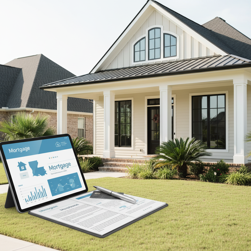 Louisiana Mortgage Application for Qualified Home Purchasers